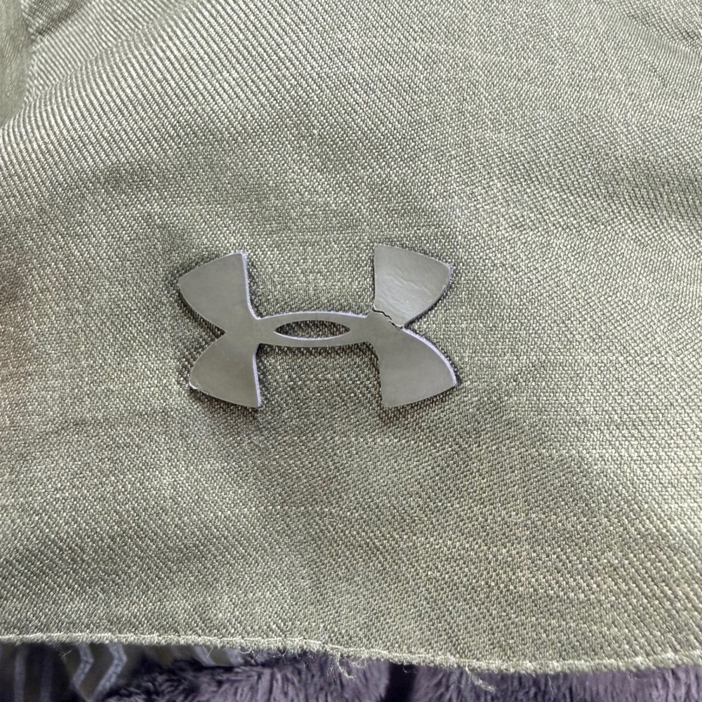Under Armour Storm ColdGear Infrared Jacket Green Hooded Parka Womens Medium - Picture 13 of 13
